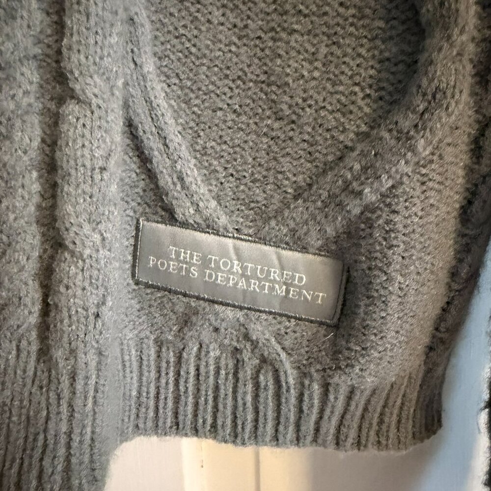 Taylor Swift Tortured Poets Department Cardigan - Picture 3 of 4